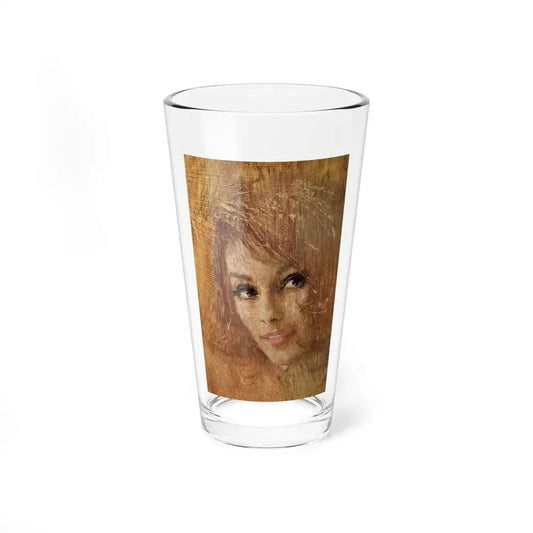 Lady in waiting, Redbook, April 1963 - Pint Glass 16oz 16oz - Go Mug Yourself