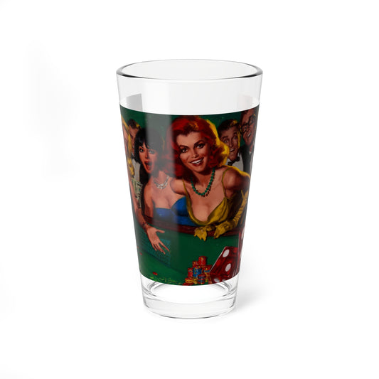 Lady Luck - Pint Glass 16oz-16oz-Go Mug Yourself