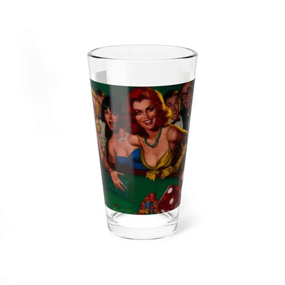 Lady Luck - Pint Glass 16oz 16oz - Go Mug Yourself