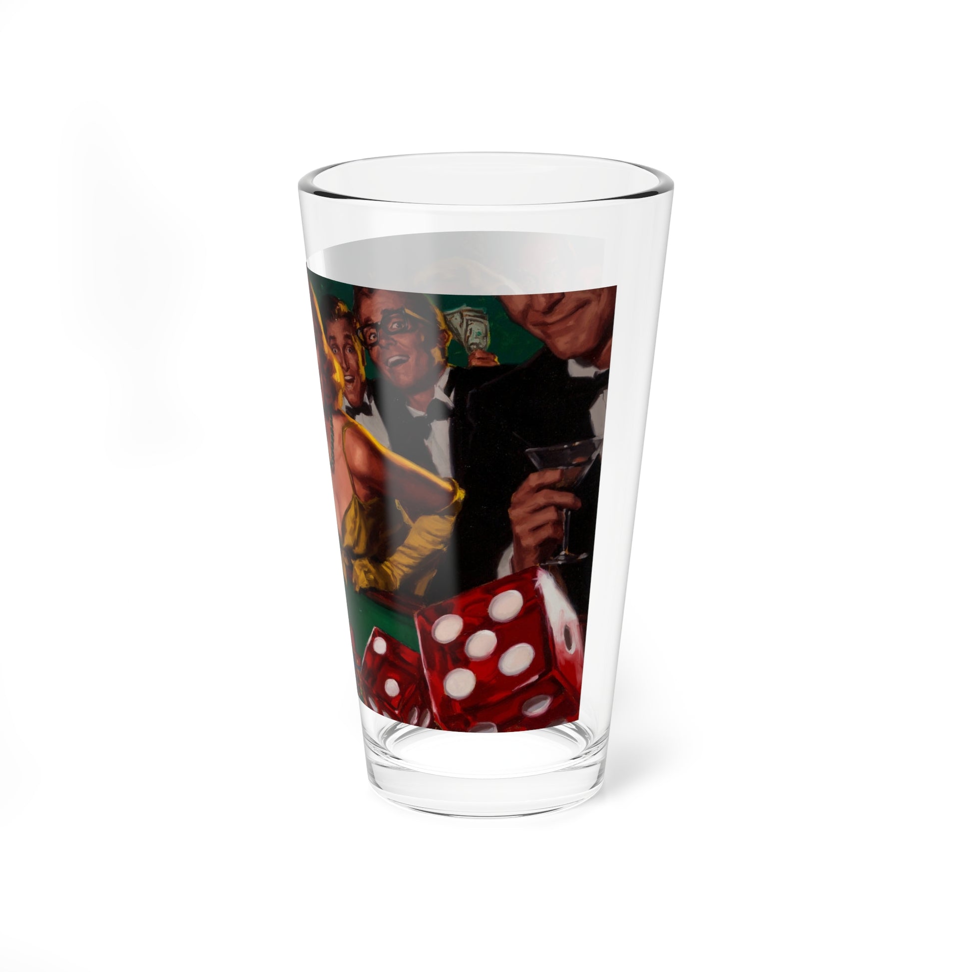 Lady Luck - Pint Glass 16oz-Go Mug Yourself