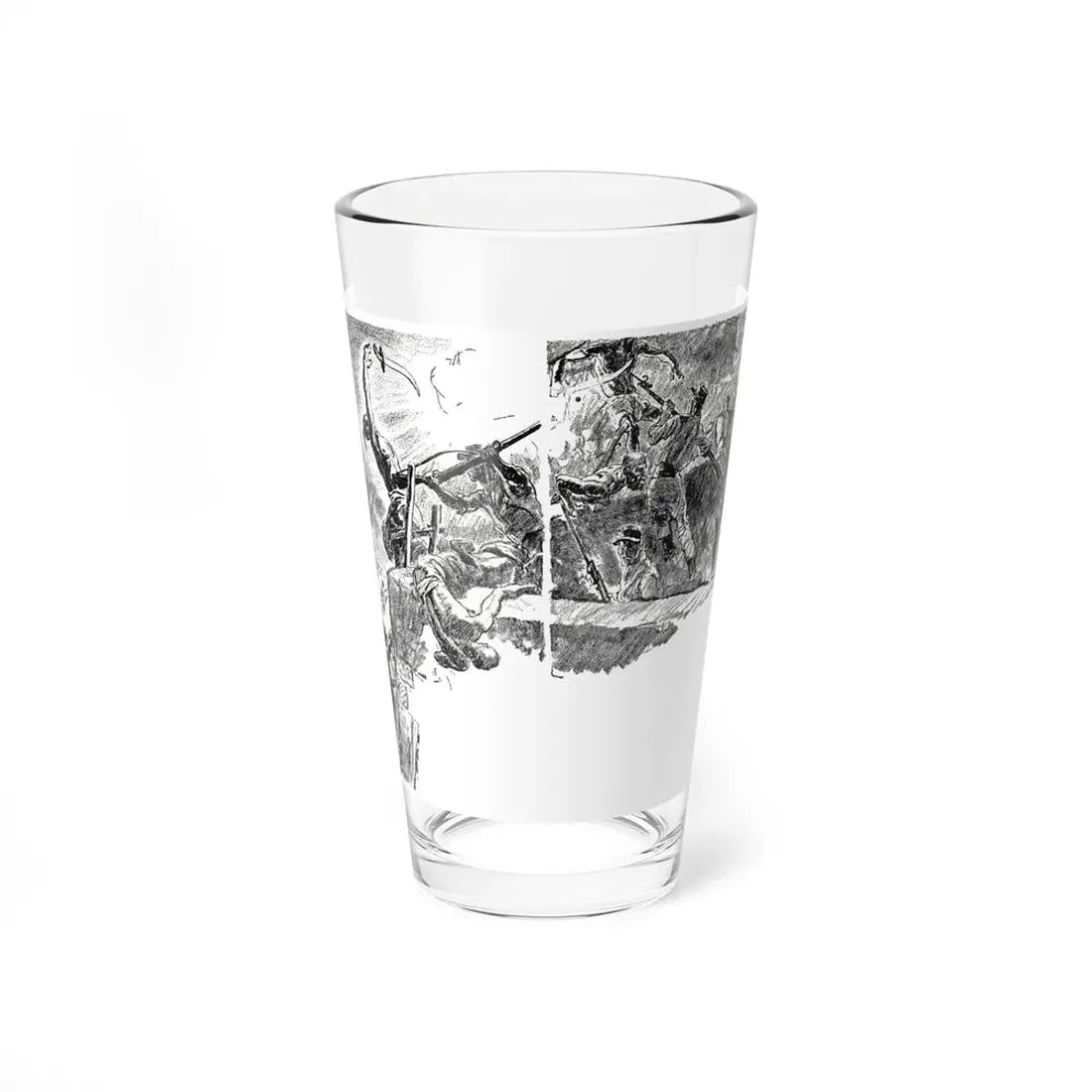 Lady of the Legion (5), Blue Book Magazine, April 1940 - Pint Glass 16oz 16oz - Go Mug Yourself