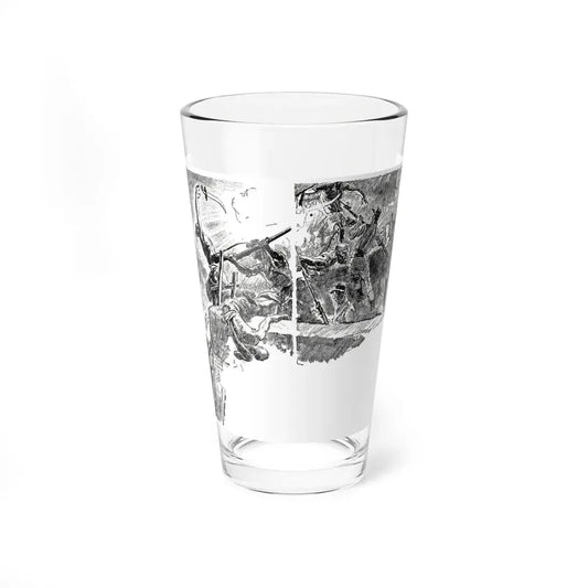 Lady of the Legion (5), Blue Book Magazine, April 1940 - Pint Glass 16oz 16oz - Go Mug Yourself