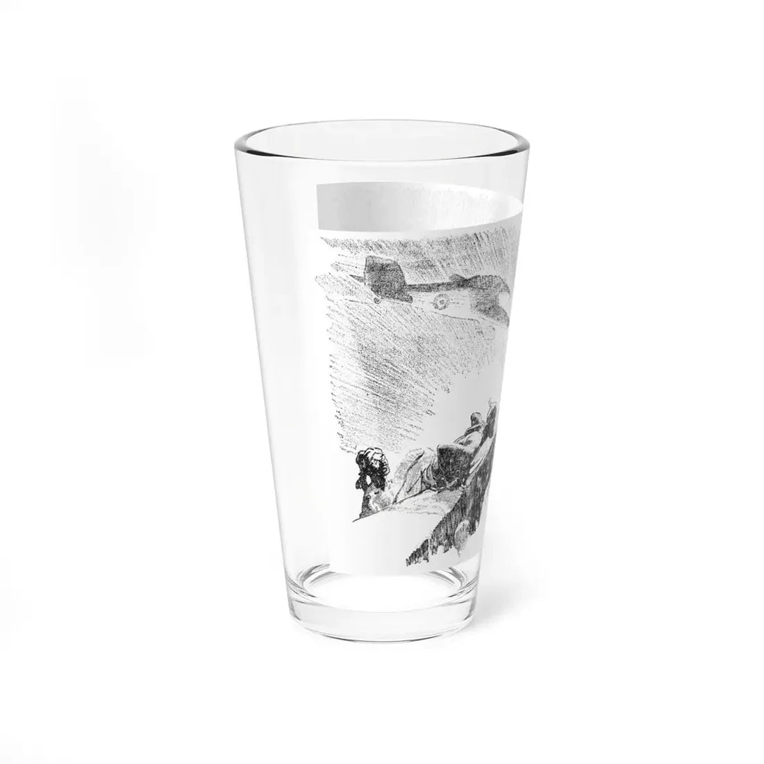 Lady of the Legion (6), Blue Book Magazine, May 1940 - Pint Glass 16oz - Go Mug Yourself