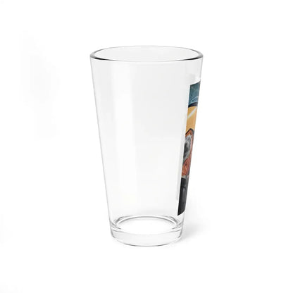 Lady With Wings, Liberty magazine illustration, March 27, 1943 - Pint Glass 16oz - Go Mug Yourself