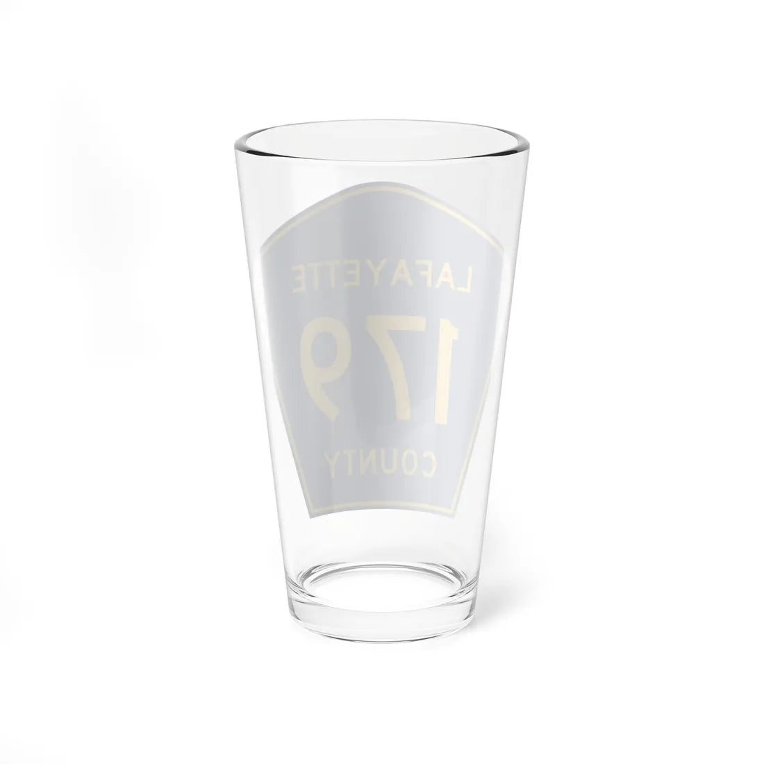 Lafayette County Route 179 MS (Mississippi) (Road Sign) Pint Glass 16oz - Go Mug Yourself