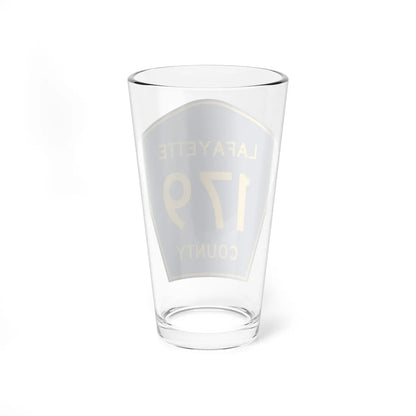 Lafayette County Route 179 MS (Mississippi) (Road Sign) Pint Glass 16oz - Go Mug Yourself