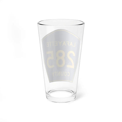 Lafayette County Route 285 MS (Mississippi) (Road Sign) Pint Glass 16oz - Go Mug Yourself