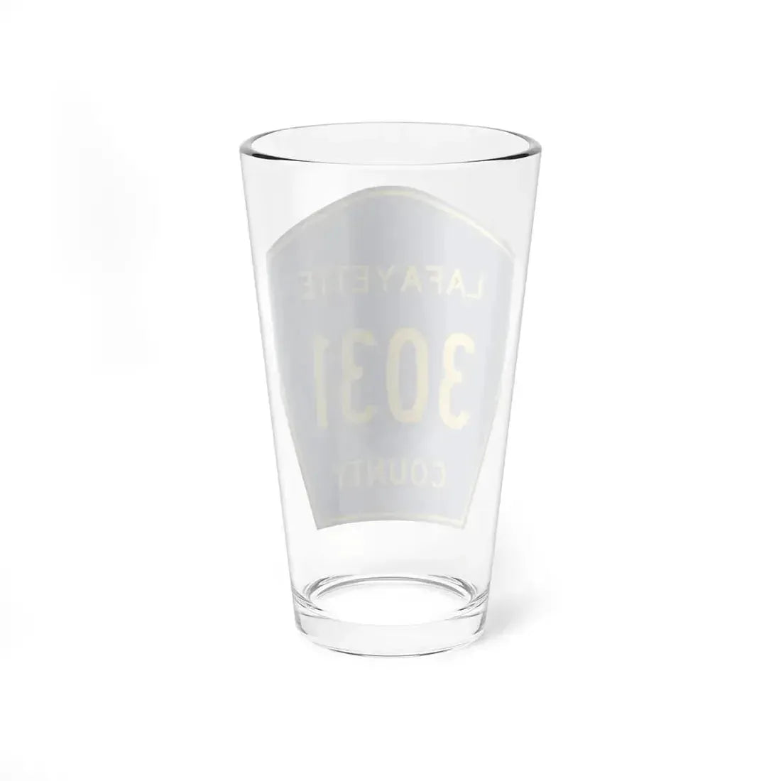 Lafayette County Route 3031 MS (Mississippi) (Road Sign) Pint Glass 16oz - Go Mug Yourself