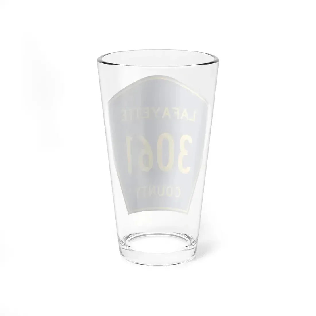 Lafayette County Route 3061 MS (Mississippi) (Road Sign) Pint Glass 16oz - Go Mug Yourself