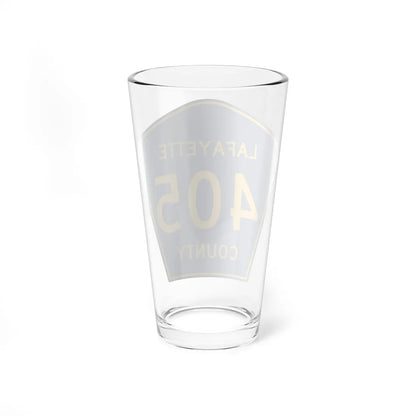 Lafayette County Route 405 MS (Mississippi) (Road Sign) Pint Glass 16oz - Go Mug Yourself