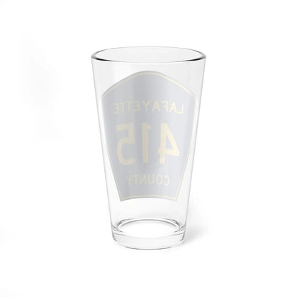 Lafayette County Route 415 MS (Mississippi) (Road Sign) Pint Glass 16oz - Go Mug Yourself