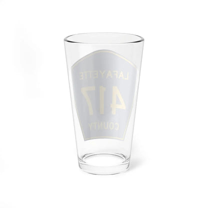 Lafayette County Route 417 MS (Mississippi) (Road Sign) Pint Glass 16oz - Go Mug Yourself