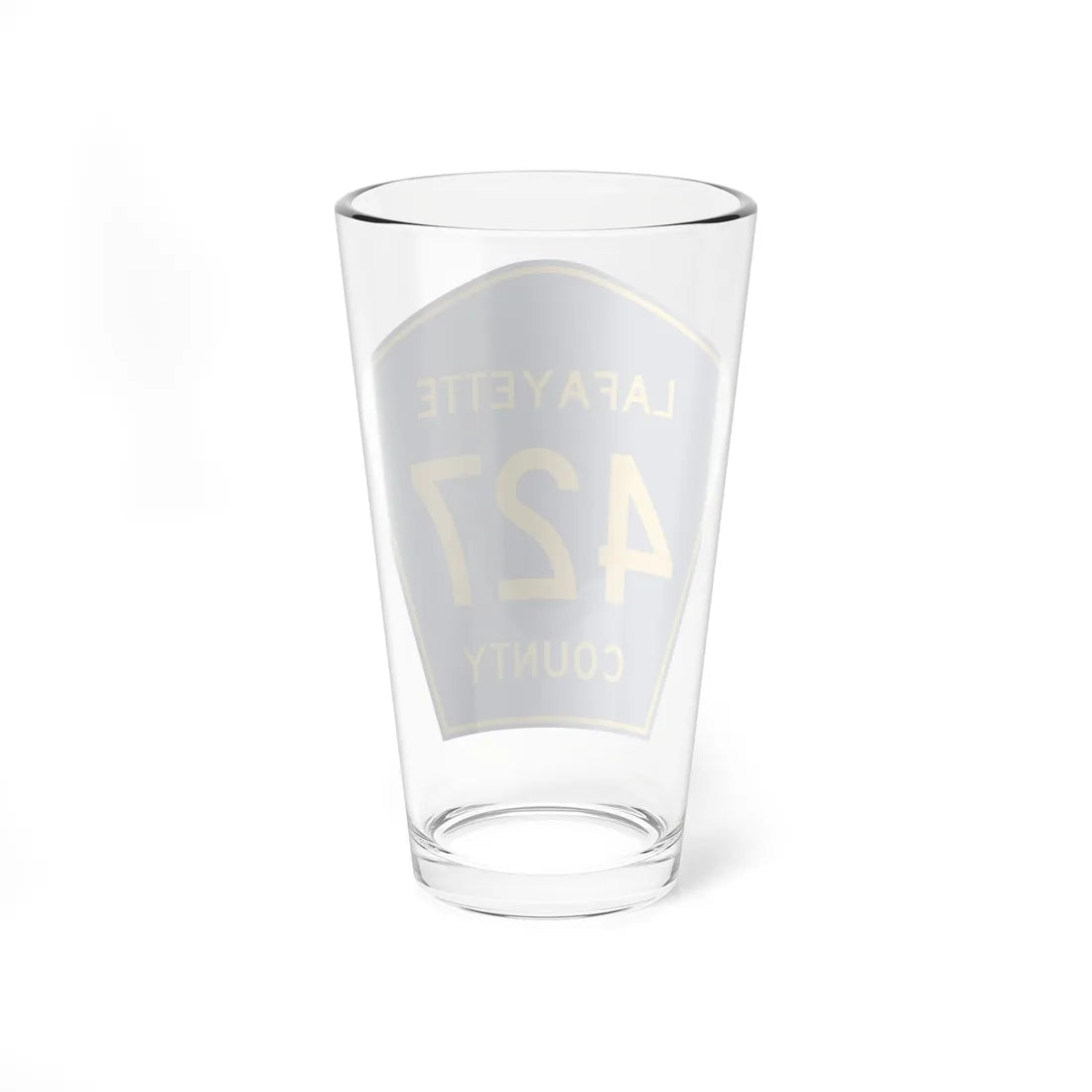 Lafayette County Route 427 MS (Mississippi) (Road Sign) Pint Glass 16oz - Go Mug Yourself