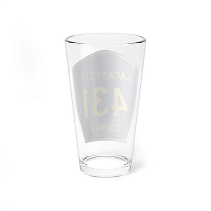 Lafayette County Route 431 MS (Mississippi) (Road Sign) Pint Glass 16oz - Go Mug Yourself