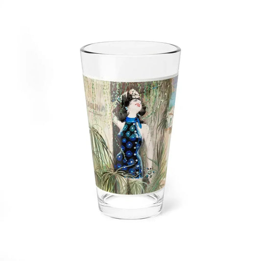 Laguna Illustration (1989) - Pint Glass 16oz 16oz - Go Mug Yourself
