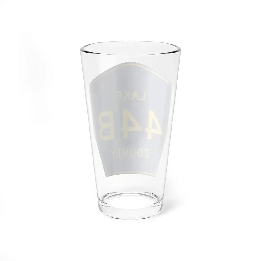 Lake County 44B (Florida) (Road Sign) Pint Glss 16oz - Go Mug Yourself