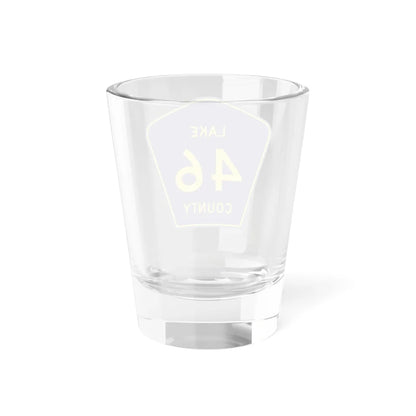 Lake County 46 (Florida) (Road Sign) Shot Glass 1.5oz - Go Mug Yourself