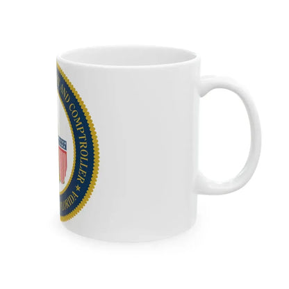Lake County Florida   Clerk of the Circuit Court and Comptroller - White Coffee Mug - Go Mug Yourself