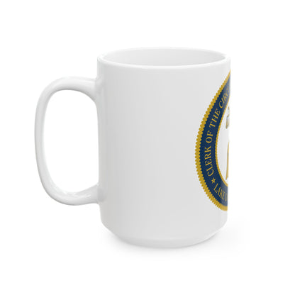 Lake County Florida Clerk of the Circuit Court and Comptroller - White Coffee Mug-Go Mug Yourself