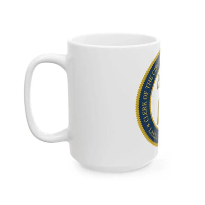 Lake County Florida   Clerk of the Circuit Court and Comptroller - White Coffee Mug - Go Mug Yourself