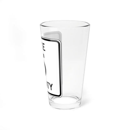 Lake County Route 5 MN (Minnesota) (Road Sign) Pint Glass 16oz - Go Mug Yourself