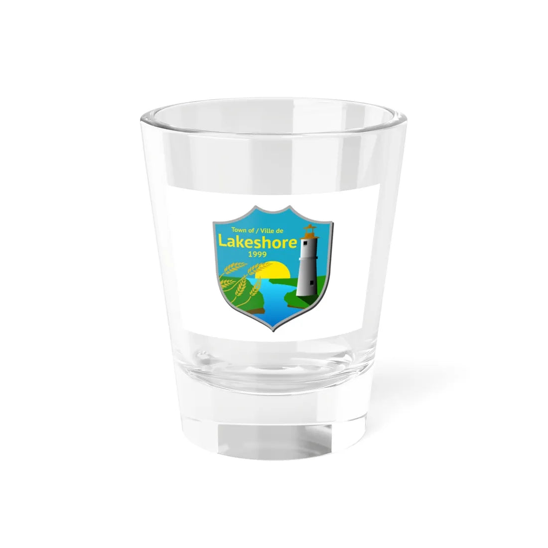 Lakeshore Ontario Flag (Canada) Shot Glass 1.5oz 1.5oz - Go Mug Yourself