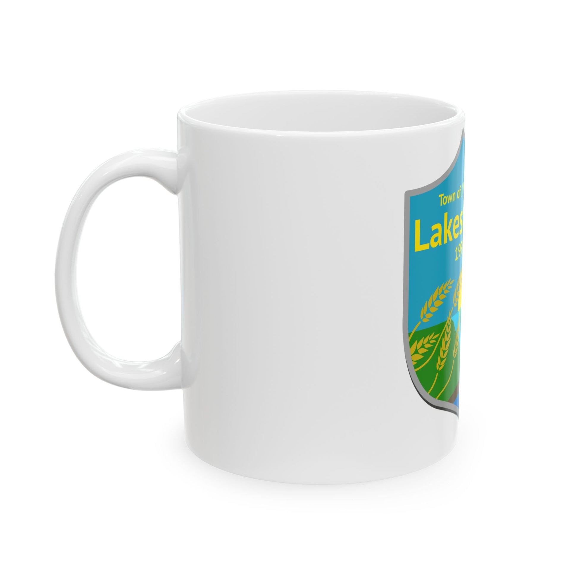 Lakeshore Ontario Flag (Canada) White Coffee Mug-Go Mug Yourself
