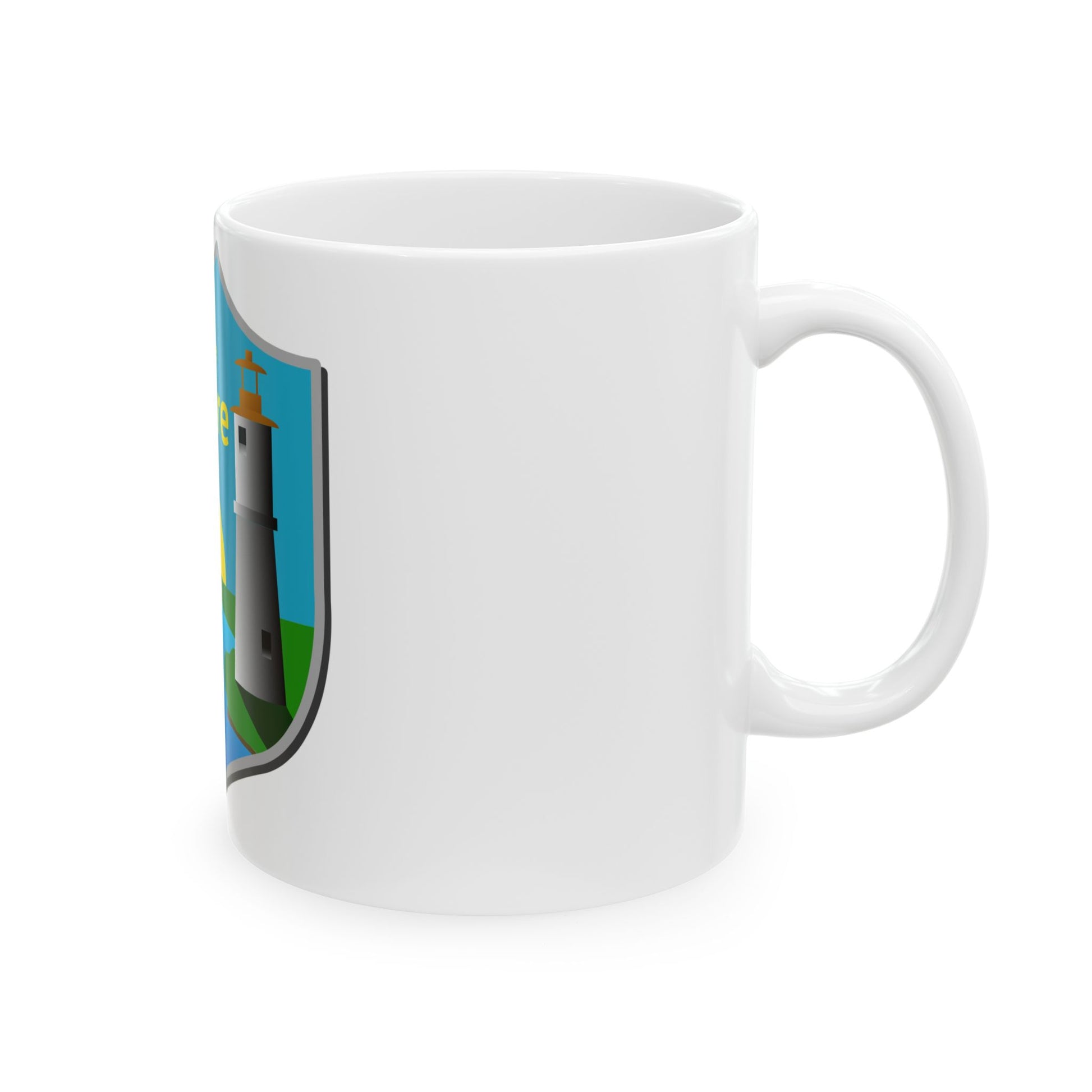 Lakeshore Ontario Flag (Canada) White Coffee Mug-Go Mug Yourself