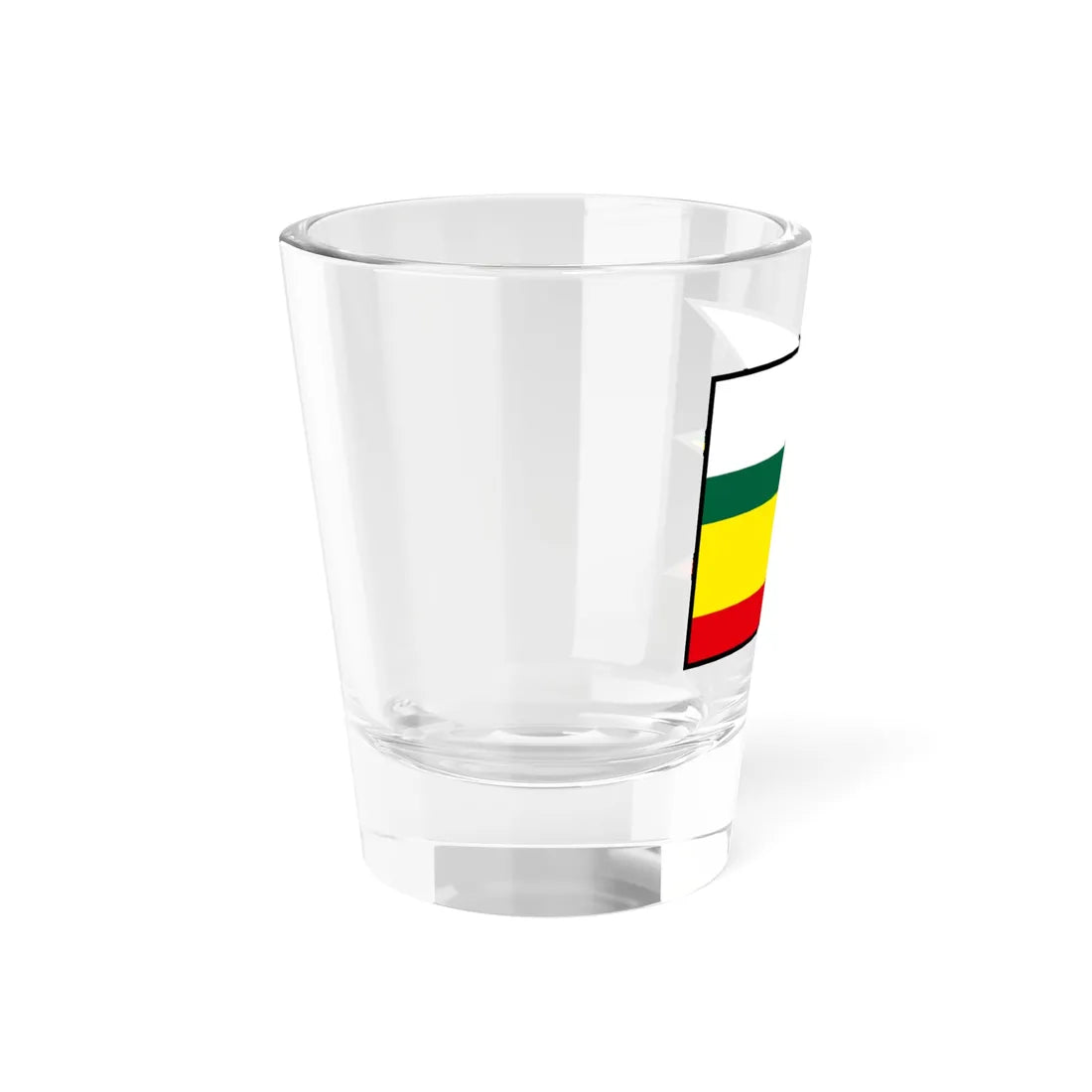 Laksarska Nova Ves Senica Flag (Slovakia) Shot Glass 1.5oz - Go Mug Yourself