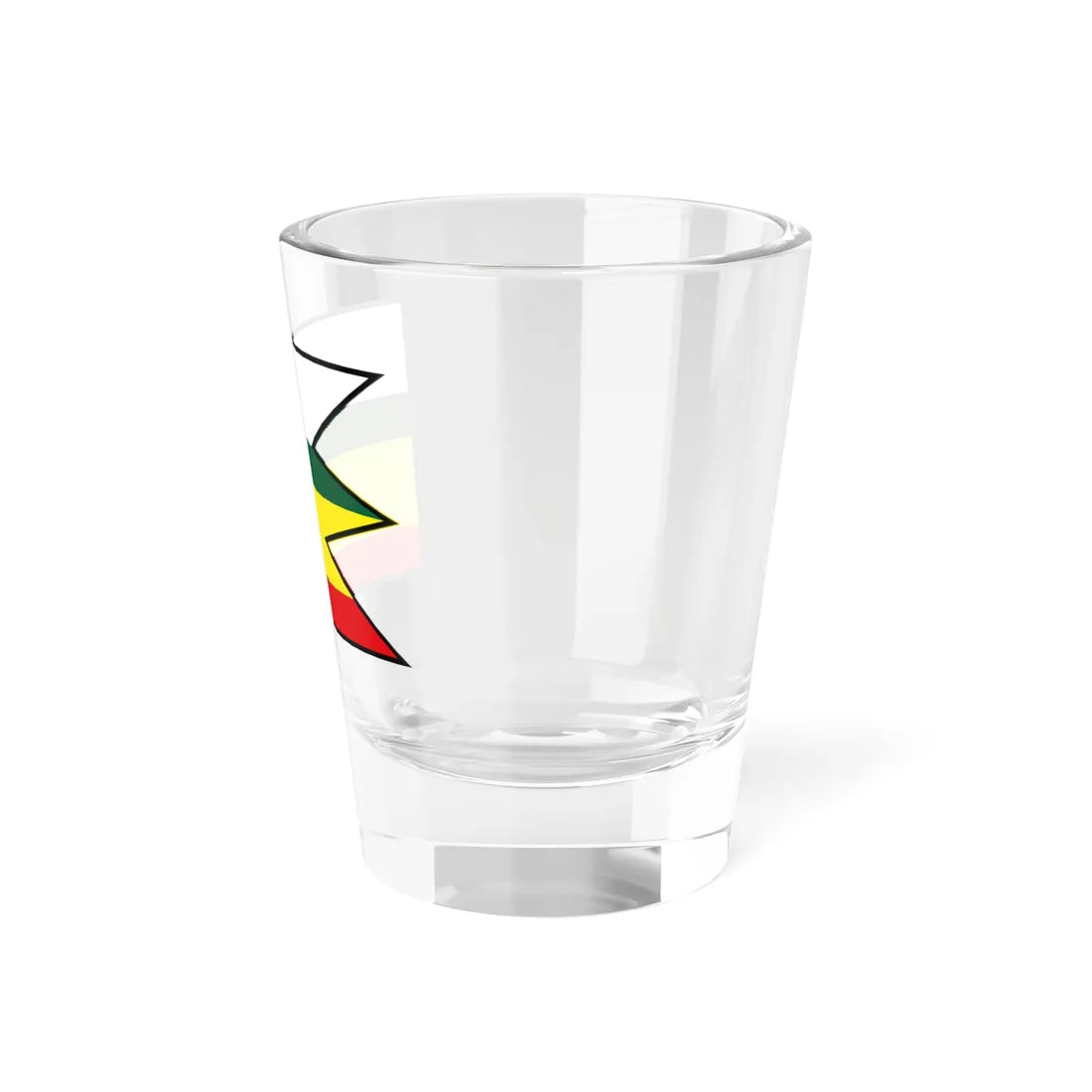 Laksarska Nova Ves Senica Flag (Slovakia) Shot Glass 1.5oz - Go Mug Yourself