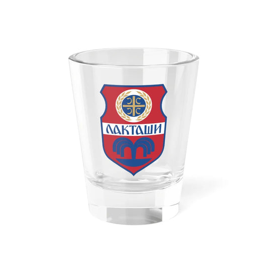 Laktaši grb (Bosnia and Herzegovina) (Coat of Arms) Shot Glass 1.5oz 1.5oz - Go Mug Yourself