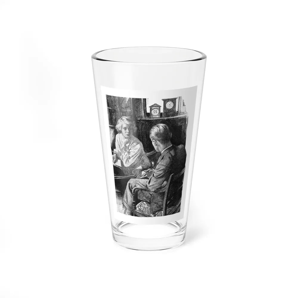 Lalage Laughs by Edgar Jepson, The Strand Magazine, 1928 - Pint Glass 16oz-16oz-Go Mug Yourself