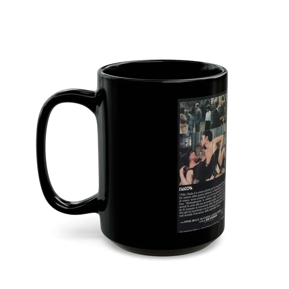 LALCOVA (VHS COVER) - Black Coffee Mug-Go Mug Yourself