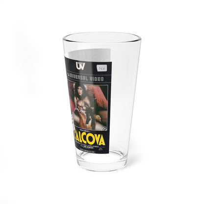 LALCOVA (VHS COVER) Pint Glass 16oz-Go Mug Yourself