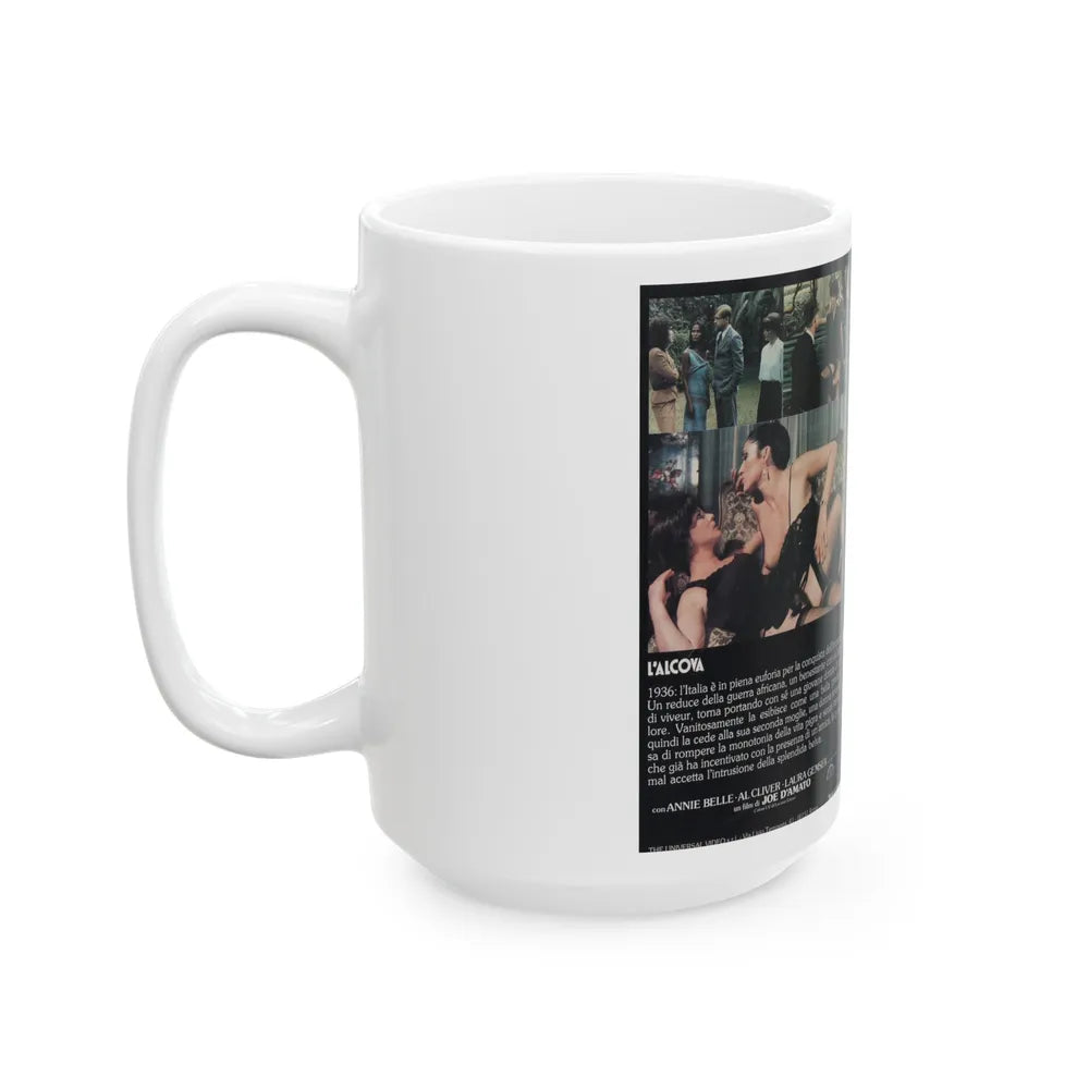 LALCOVA (VHS COVER) - White Coffee Mug-Go Mug Yourself