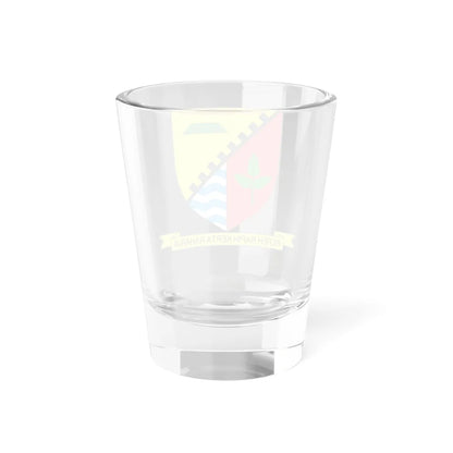 Lambang Kabupaten Bandung Jawa Barat Indonesia (Indonesia) (Coat of Arms) Shot Glass 1.5oz - Go Mug Yourself