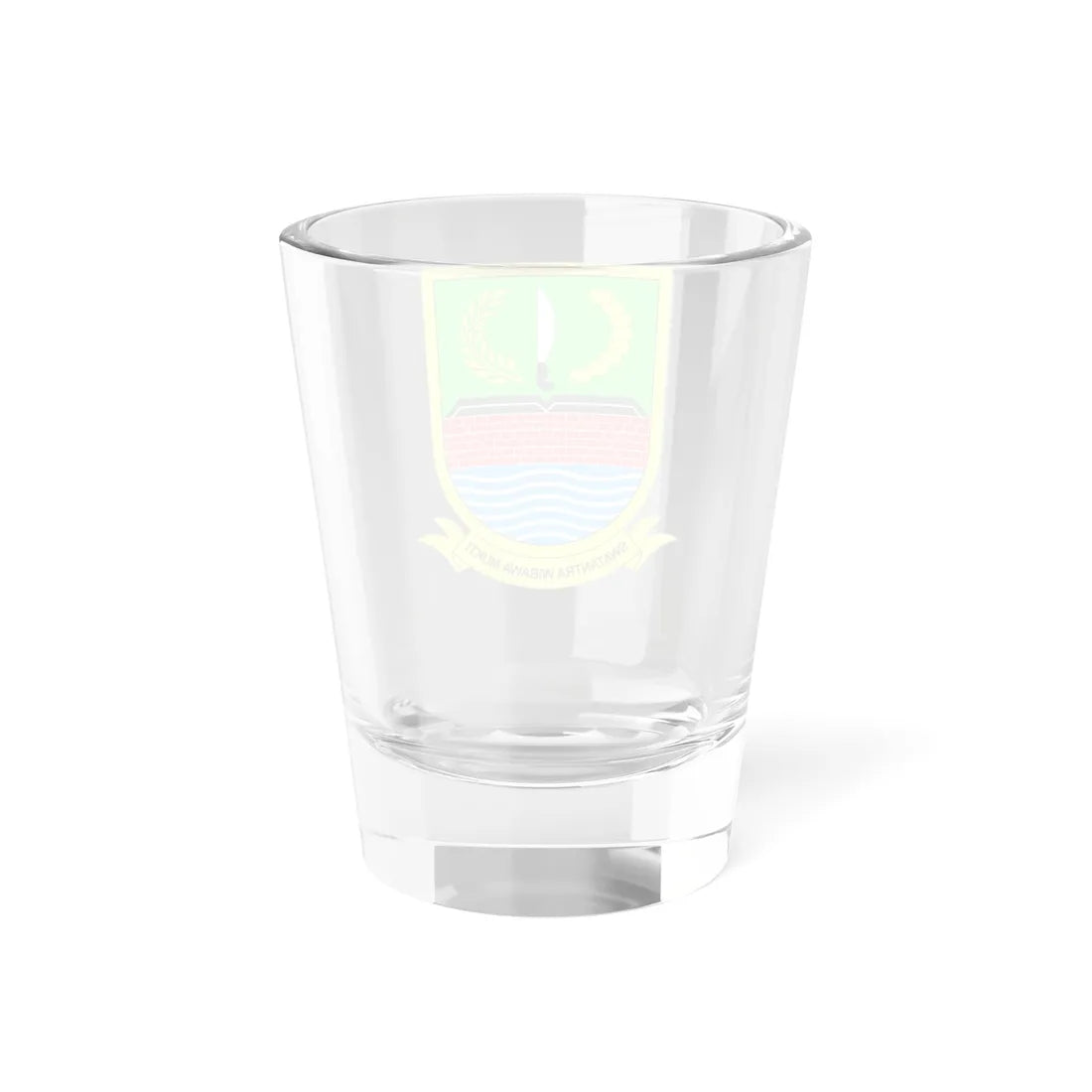 Lambang Kabupaten Bekasi (Indonesia) (Coat of Arms) Shot Glass 1.5oz - Go Mug Yourself