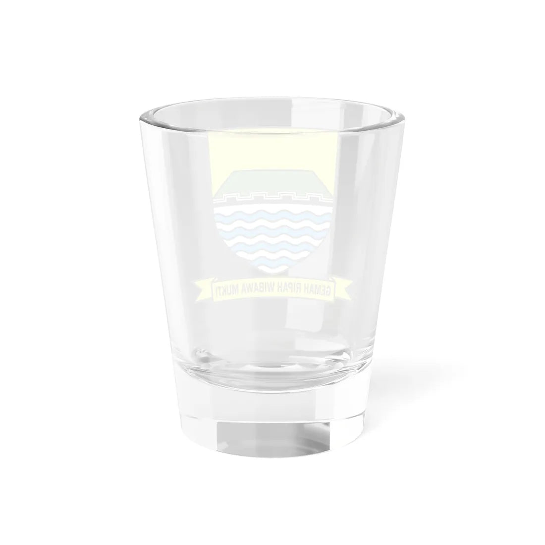 Lambang Kota Bandung (Indonesia) (Coat of Arms) Shot Glass 1.5oz - Go Mug Yourself