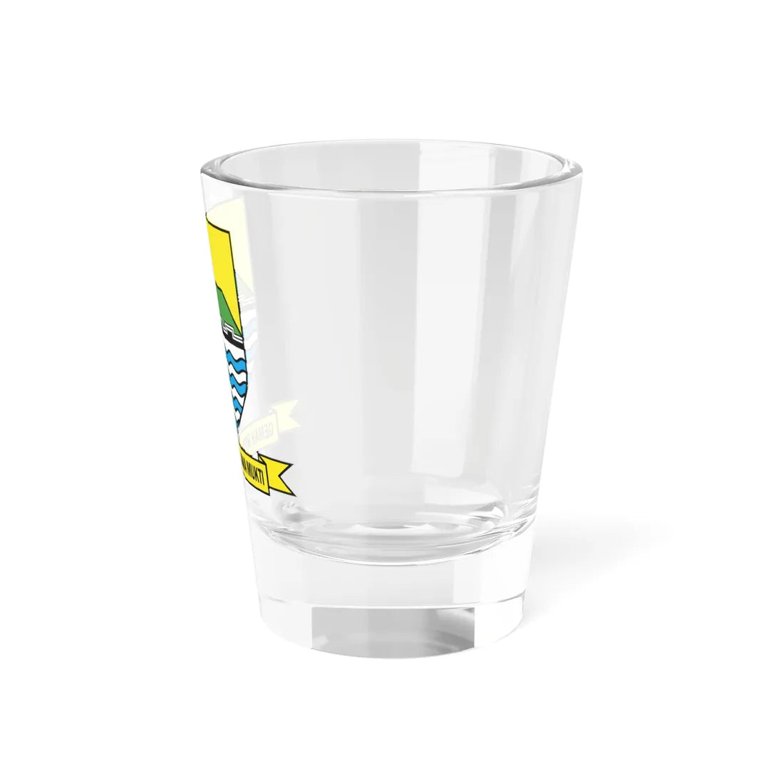 Lambang Kota Bandung (Indonesia) (Coat of Arms) Shot Glass 1.5oz - Go Mug Yourself