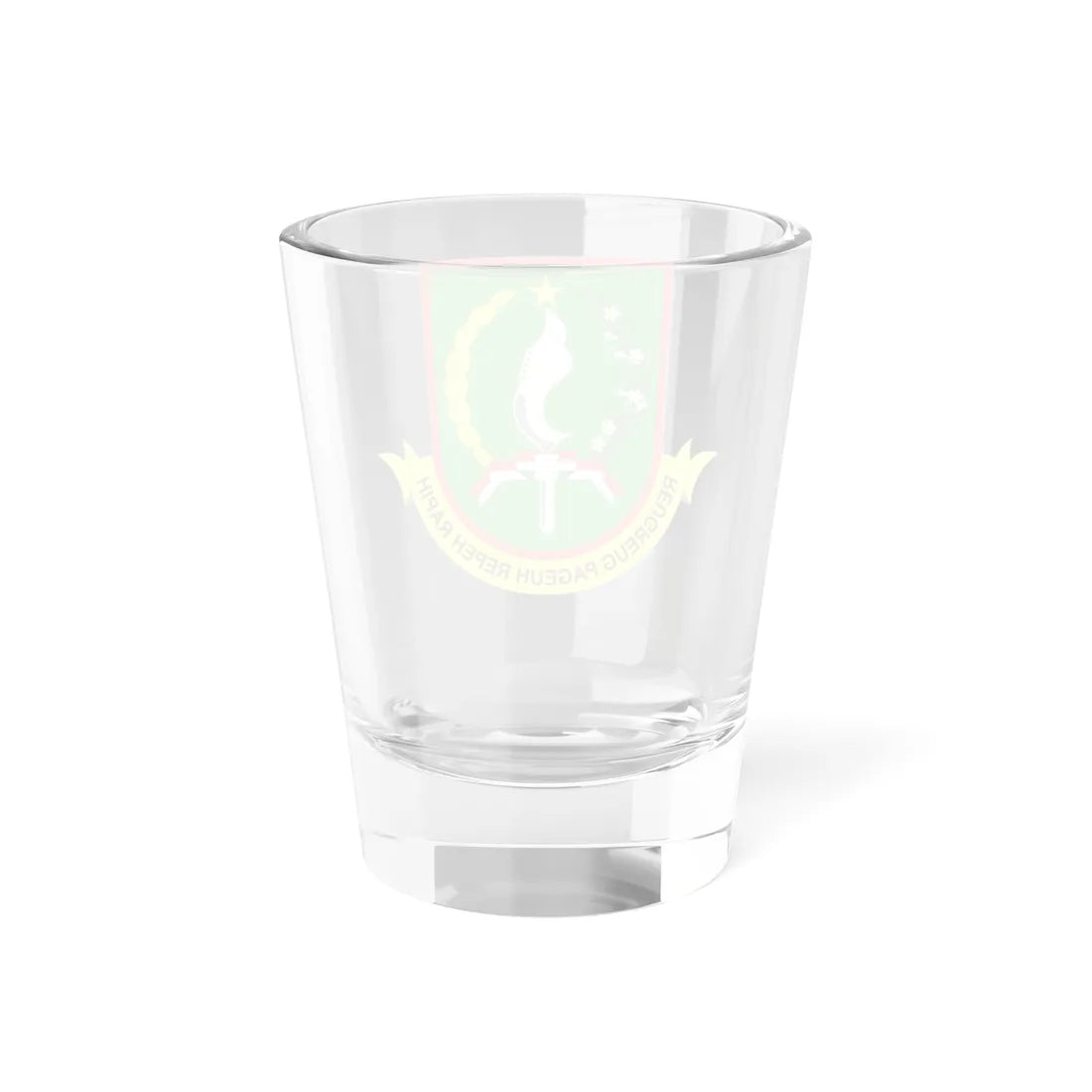 Lambang Kota Sukabumi Vektor (Indonesia) (Coat of Arms) Shot Glass 1.5oz - Go Mug Yourself