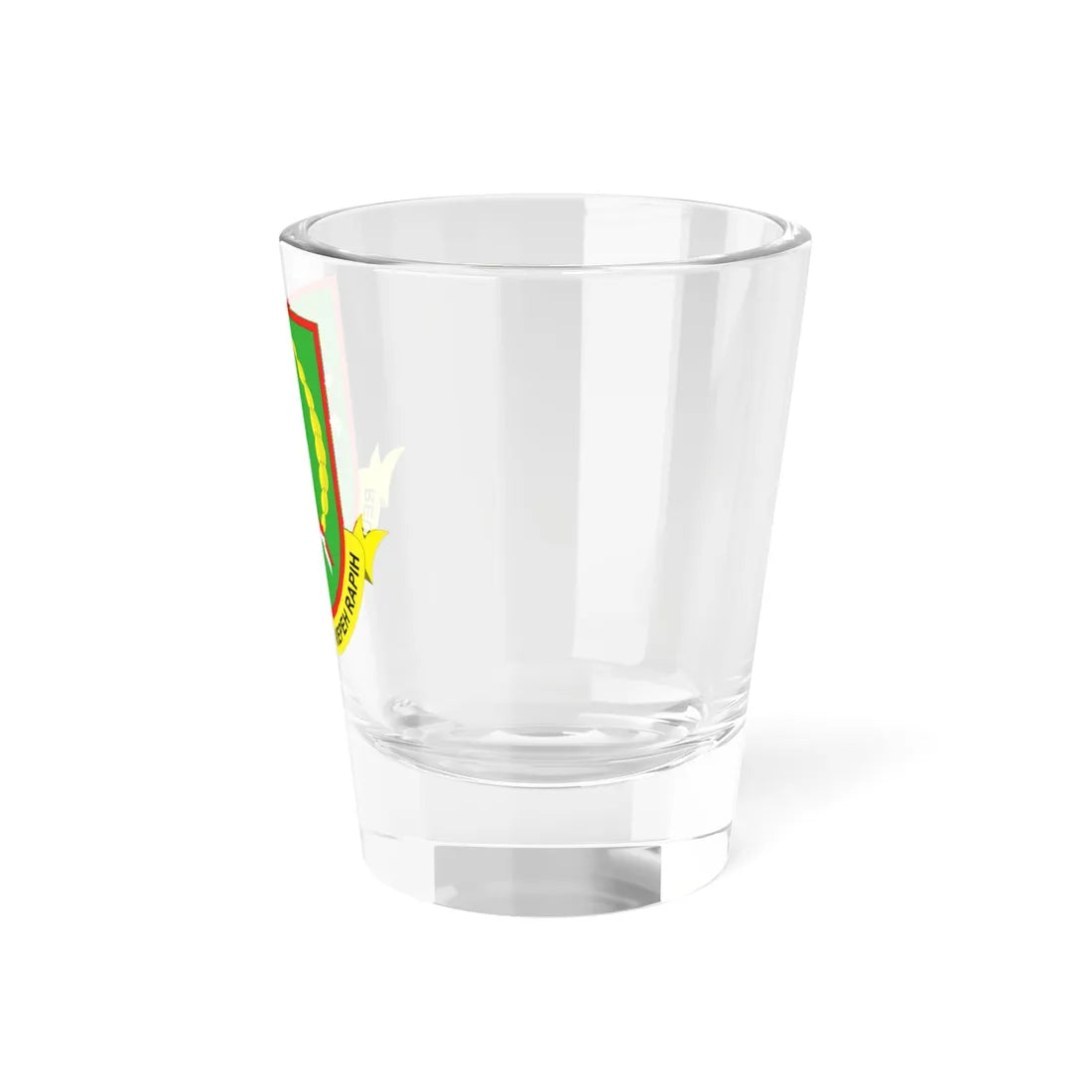 Lambang Kota Sukabumi Vektor (Indonesia) (Coat of Arms) Shot Glass 1.5oz - Go Mug Yourself