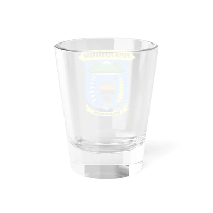 Lambang Papua Pegunungan (Indonesia) (Coat of Arms) Shot Glass 1.5oz - Go Mug Yourself