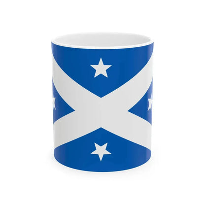 Lambing Flat riots flag alternate (Australia) White Coffee Mug 11oz - Go Mug Yourself