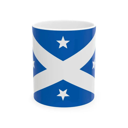 Lambing Flat riots flag alternate (Australia) White Coffee Mug 11oz - Go Mug Yourself