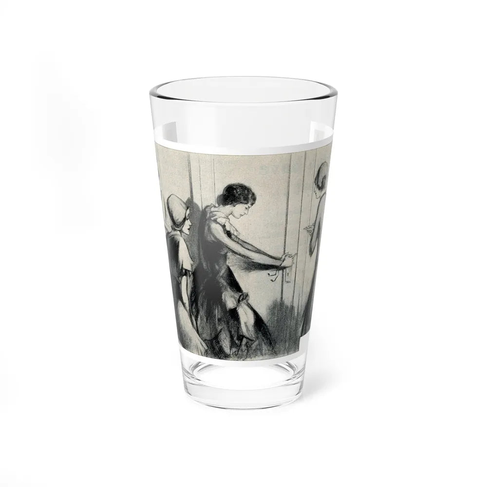 Laminex Illustration - Pint Glass 16oz-16oz-Go Mug Yourself