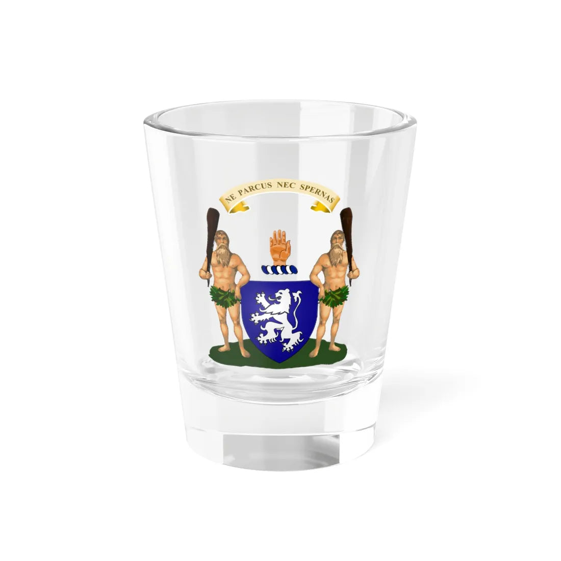 Lamont of That Ilk coat of arms (Scotland) (Coat of Arms) Shot Glass 1.5oz 1.5oz - Go Mug Yourself