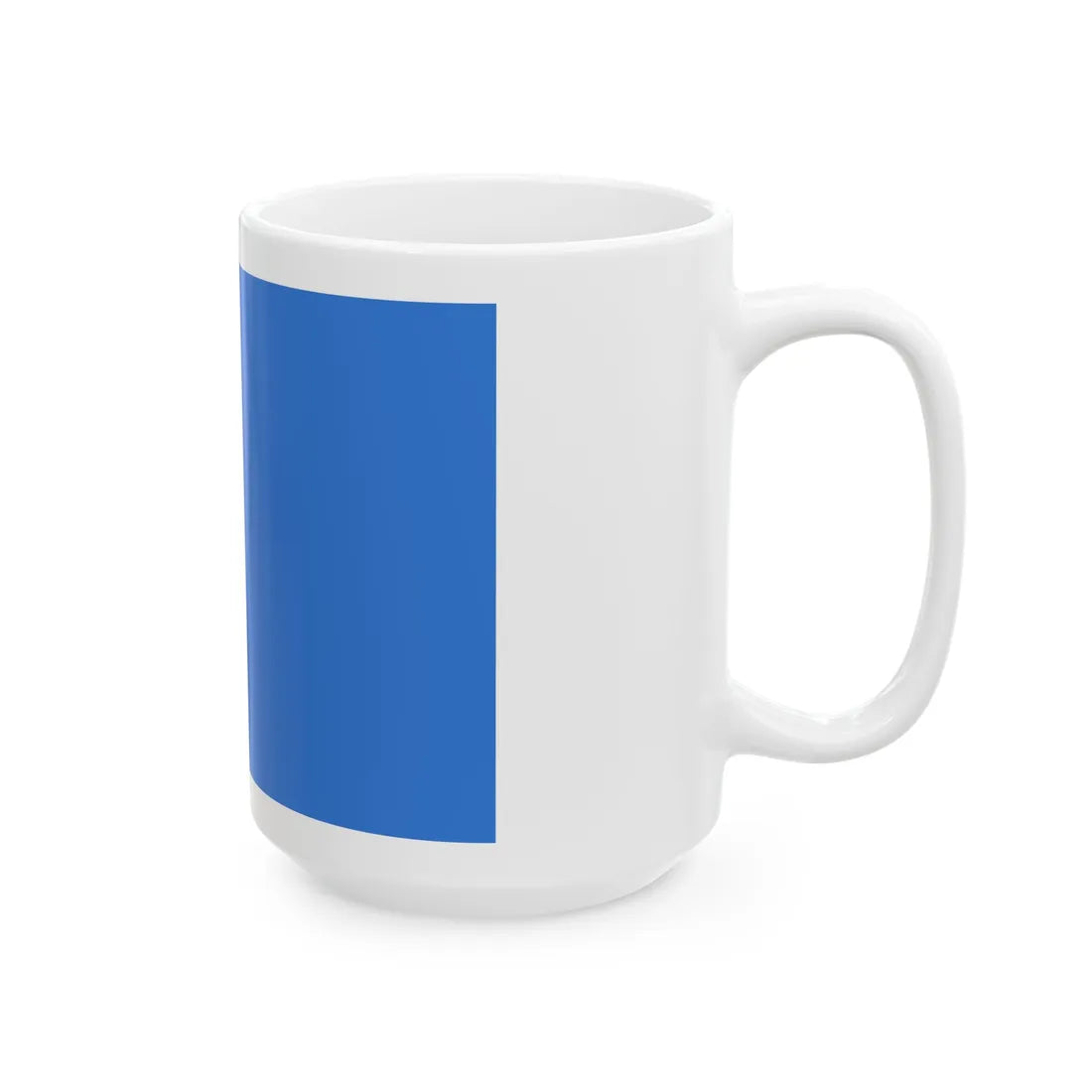 Lampedusa e Linosa-Bandiera (Italy) White Coffee Mug - Go Mug Yourself