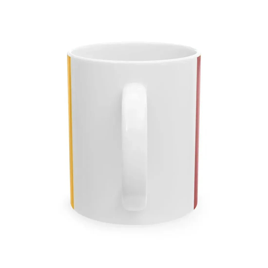 Lanaken vlag (Belgium) White Coffee Mug - Go Mug Yourself