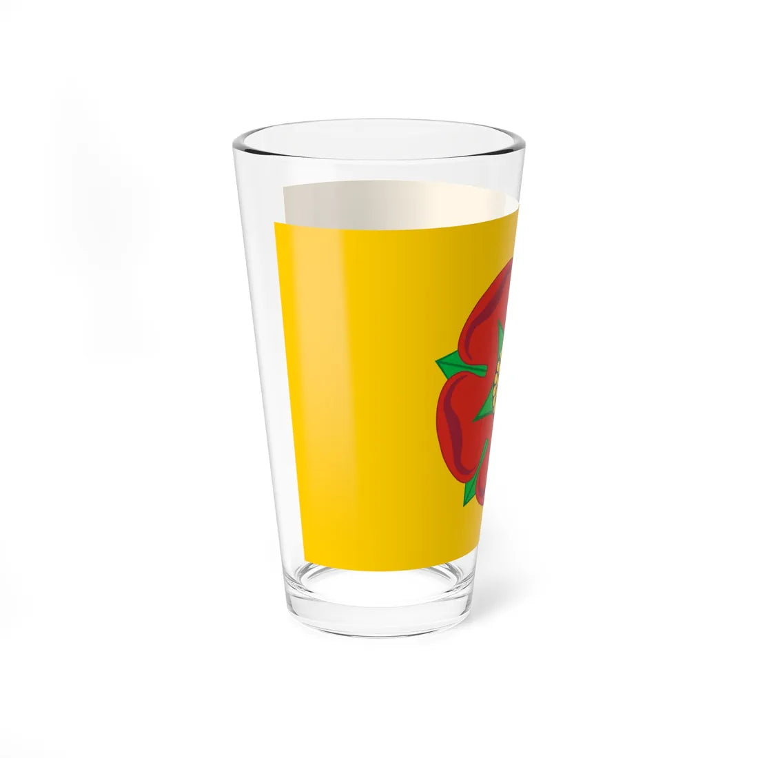 Lancashire County Flag (England) Pint Glass 16oz - Go Mug Yourself