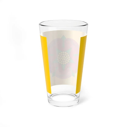 Lancashire County Flag (England) Pint Glass 16oz - Go Mug Yourself